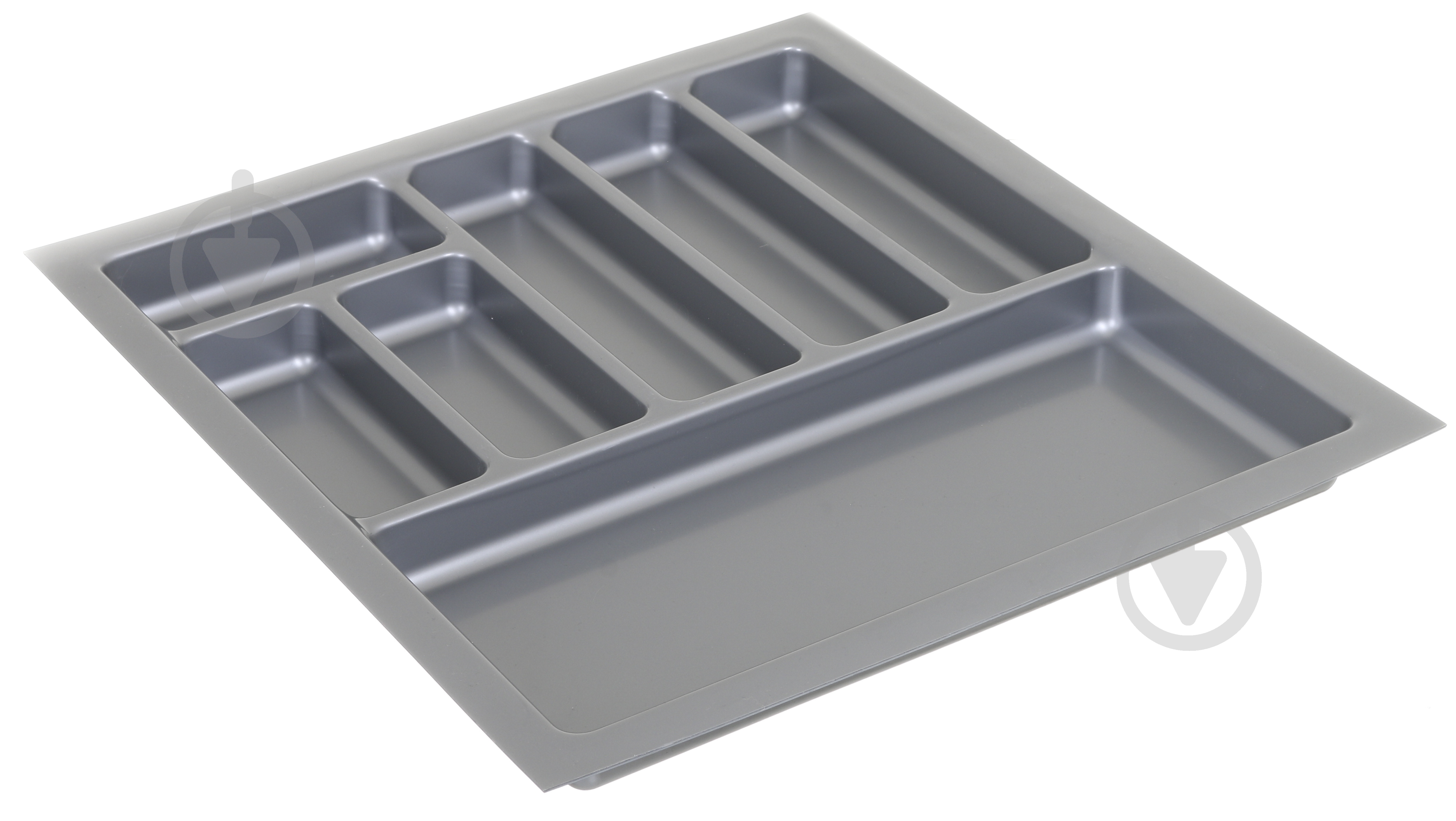 Лоток для столовых приборов Variant 48х53х4,5 см серый - фото 2
