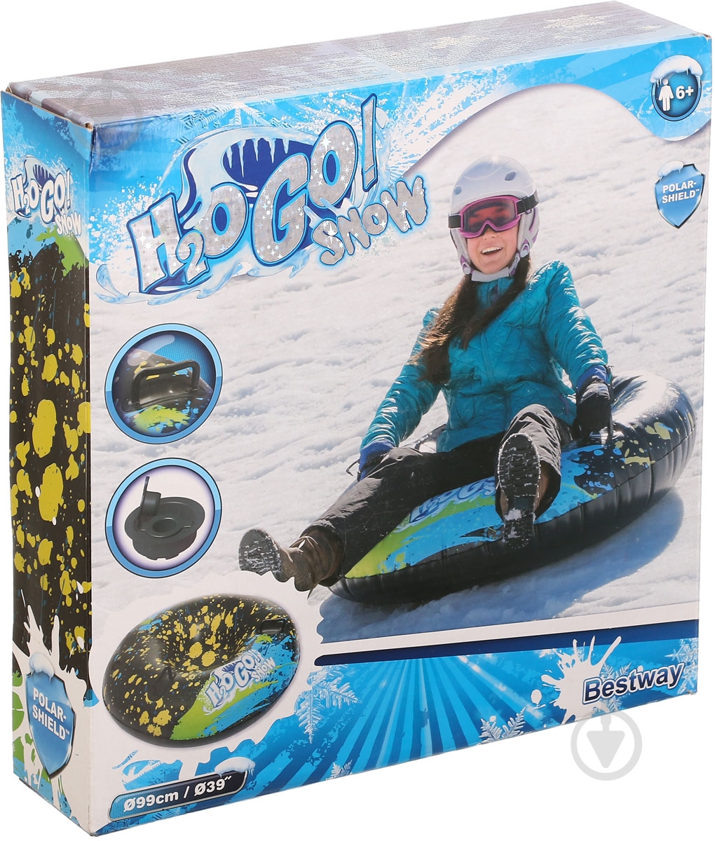 Тюбинг Bestway Морозний бліц 99 см 39004 - фото 1