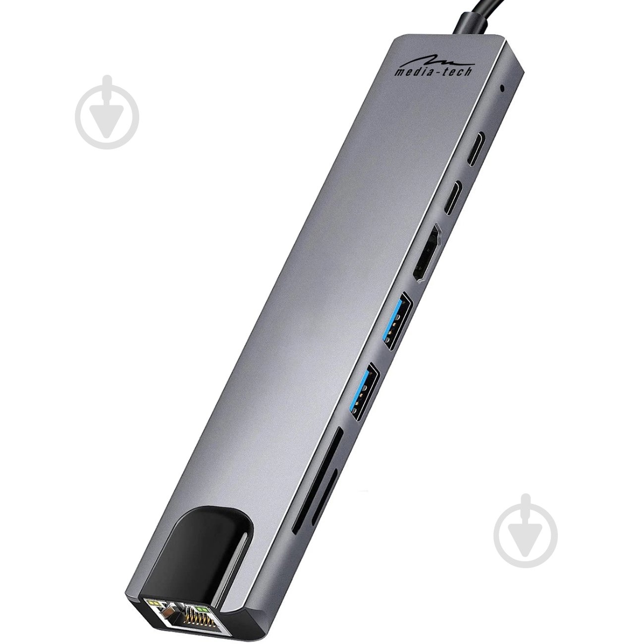 Док-станція Media-Tech silver (MT5046) - фото 2