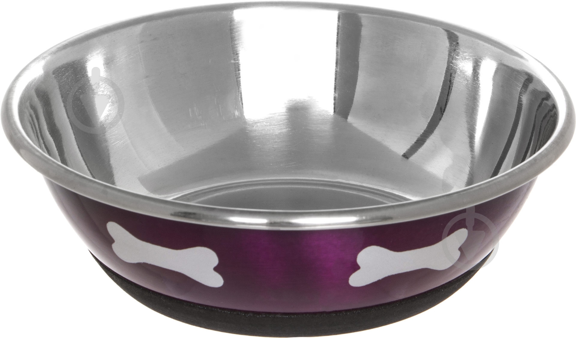 Миска Lilli Pet METAL STAR BONES 350 мл 20-5626 - фото 1