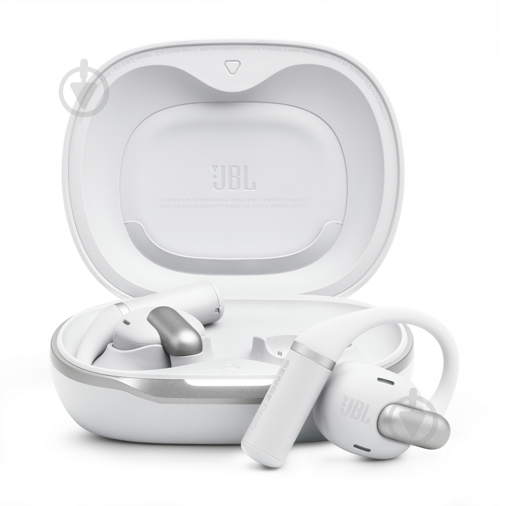 Bluetooth-гарнитура JBL Sense Pro white (JBLSENSEPROWHT) - фото 1