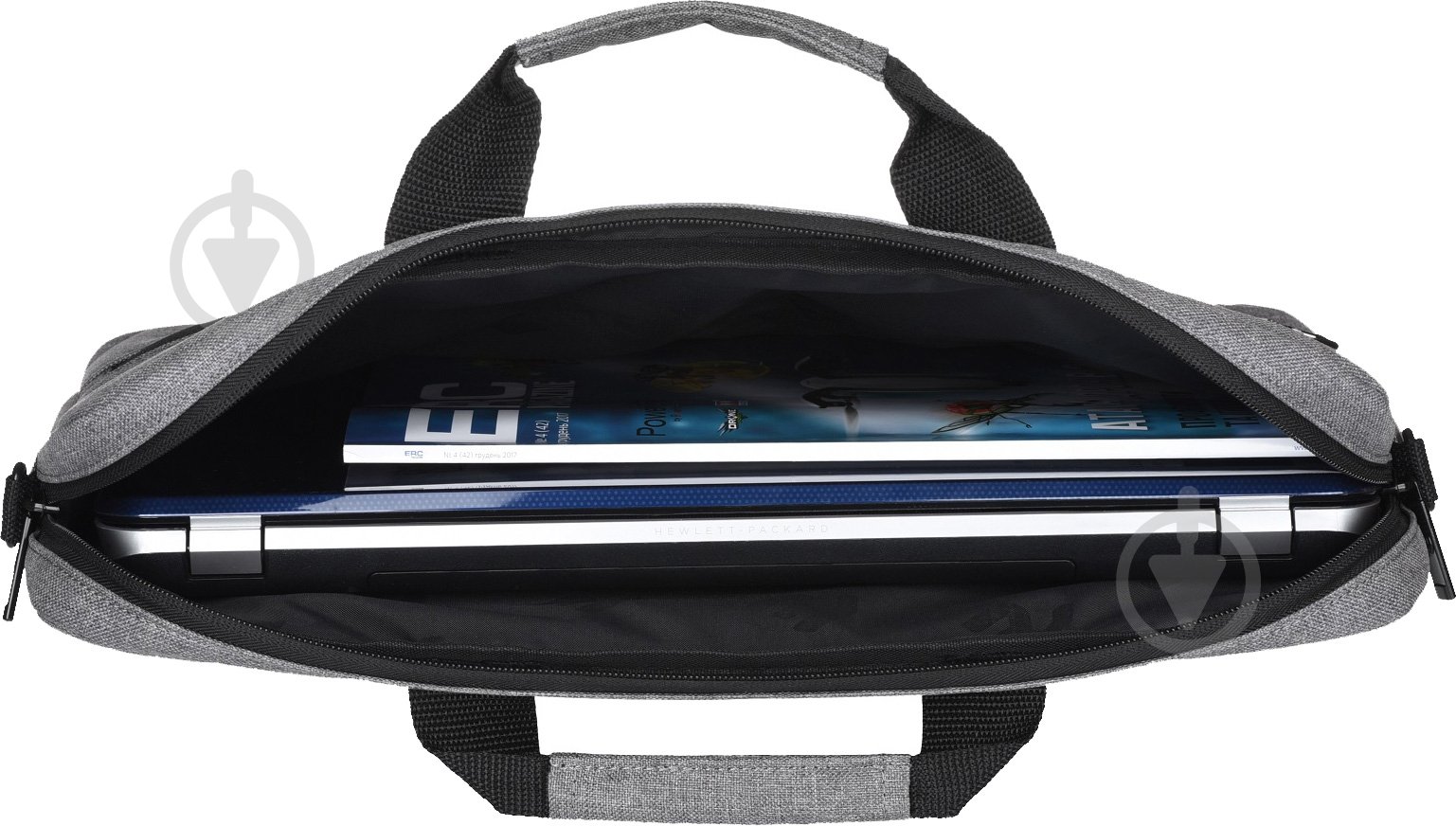 Сумка для ноутбука 2E 16" grey (2E-CBN516GR) - фото 9 Сумка для ноутбука 2E 16" grey (2E-CBN516GR) - фото 9