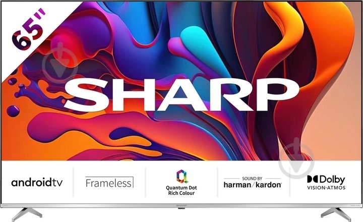 Телевізор Sharp 4T-C65FP2EL2AB - фото 1