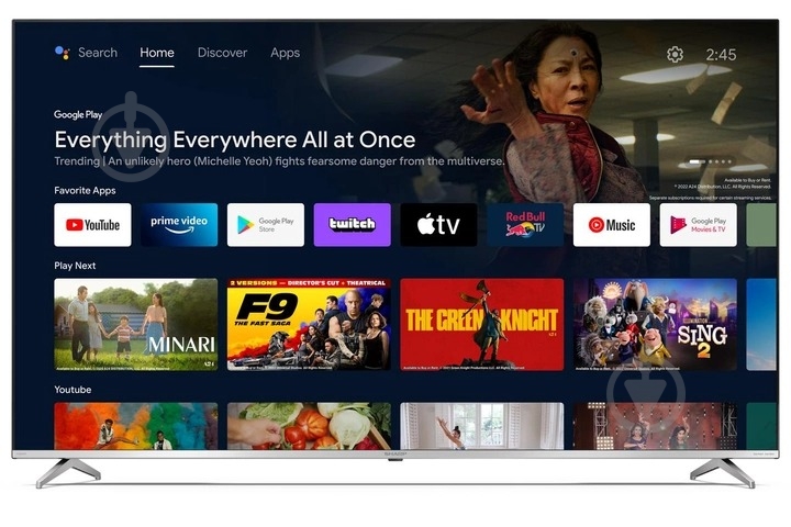 Телевізор Sharp 4T-C65FP2EL2AB - фото 2