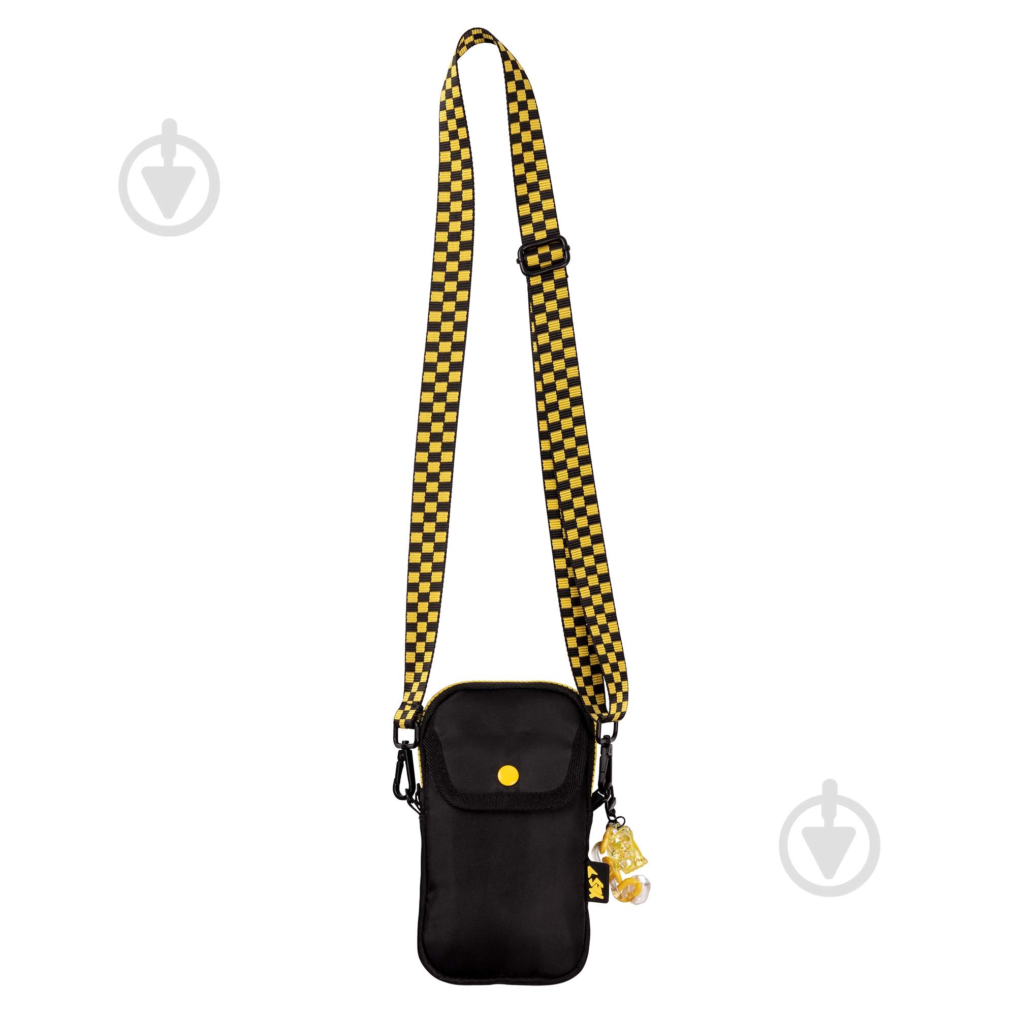 Сумка через плечо YES Strong Girl CB-1 черный с белым - фото 1