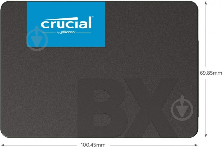 SSD-накопитель Micron 2000GB 2,5" SATA III 3D TLC (CT2000BX500SSD1) - фото 6 SSD-накопитель Micron 2000GB 2,5" SATA III 3D TLC (CT2000BX500SSD1) - фото 6