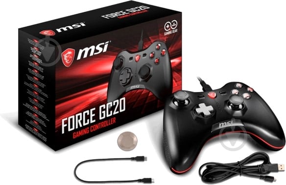 Геймпад MSI Force GC20 (S10-0400030-EC4) - фото 5
