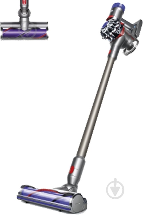 Пылесос аккумуляторный Dyson V8 Motorhead grey - фото 1