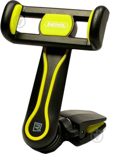 Автодержатель Remax для смартфонов RM-C24 Black/Yellow (RM-C24-BLACK+YELLOW) - фото 3 Автодержатель Remax для смартфонов RM-C24 Black/Yellow (RM-C24-BLACK+YELLOW) - фото 3
