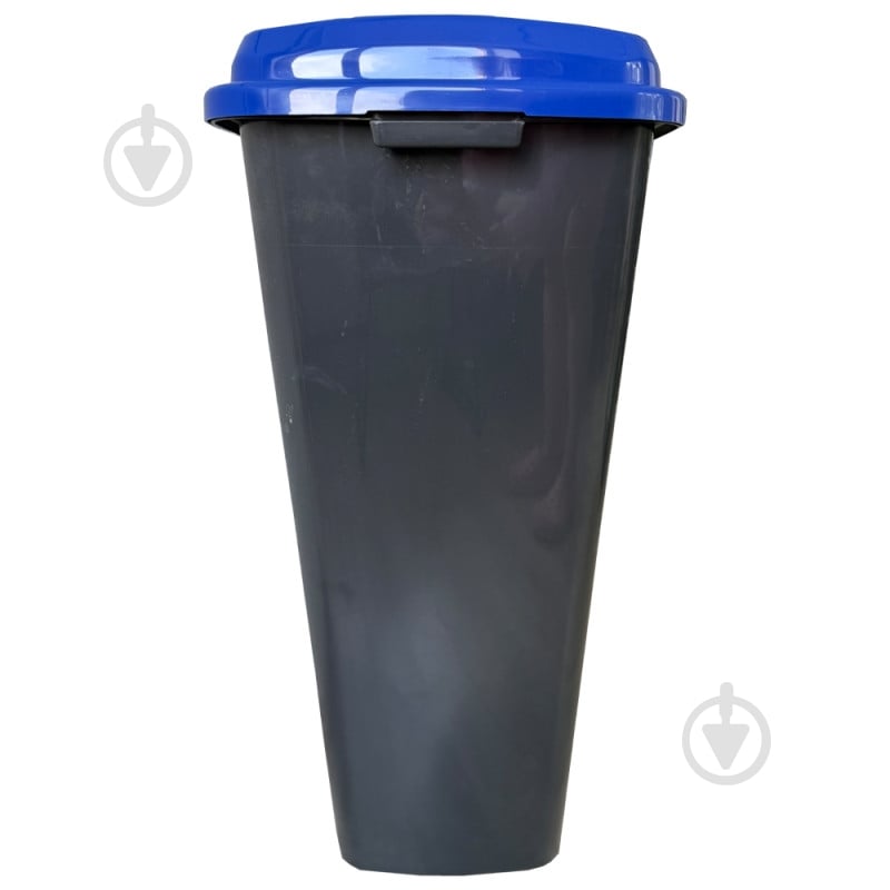 Бак для сортировки Planet антрацитовий-синий Planet 445х330х750 мм - фото 3