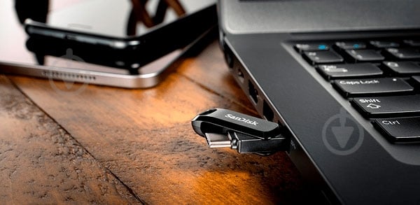 Флеш-пам'ять SanDisk Ultra Dual Drive Go 32 ГБ USB Type-CUSB 3.1 black (SDDDC3-032G-G46) - фото 6 Флеш-пам'ять SanDisk Ultra Dual Drive Go 32 ГБ USB Type-CUSB 3.1 black (SDDDC3-032G-G46) - фото 6