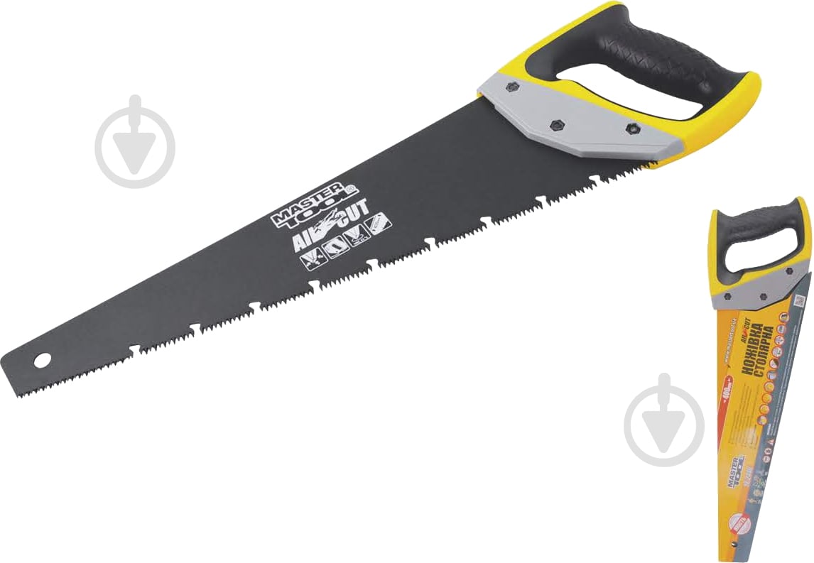 Пила по дереву 450 мм MASTERTOOL BLACK ALLIGATOR 14-2445 - фото 2