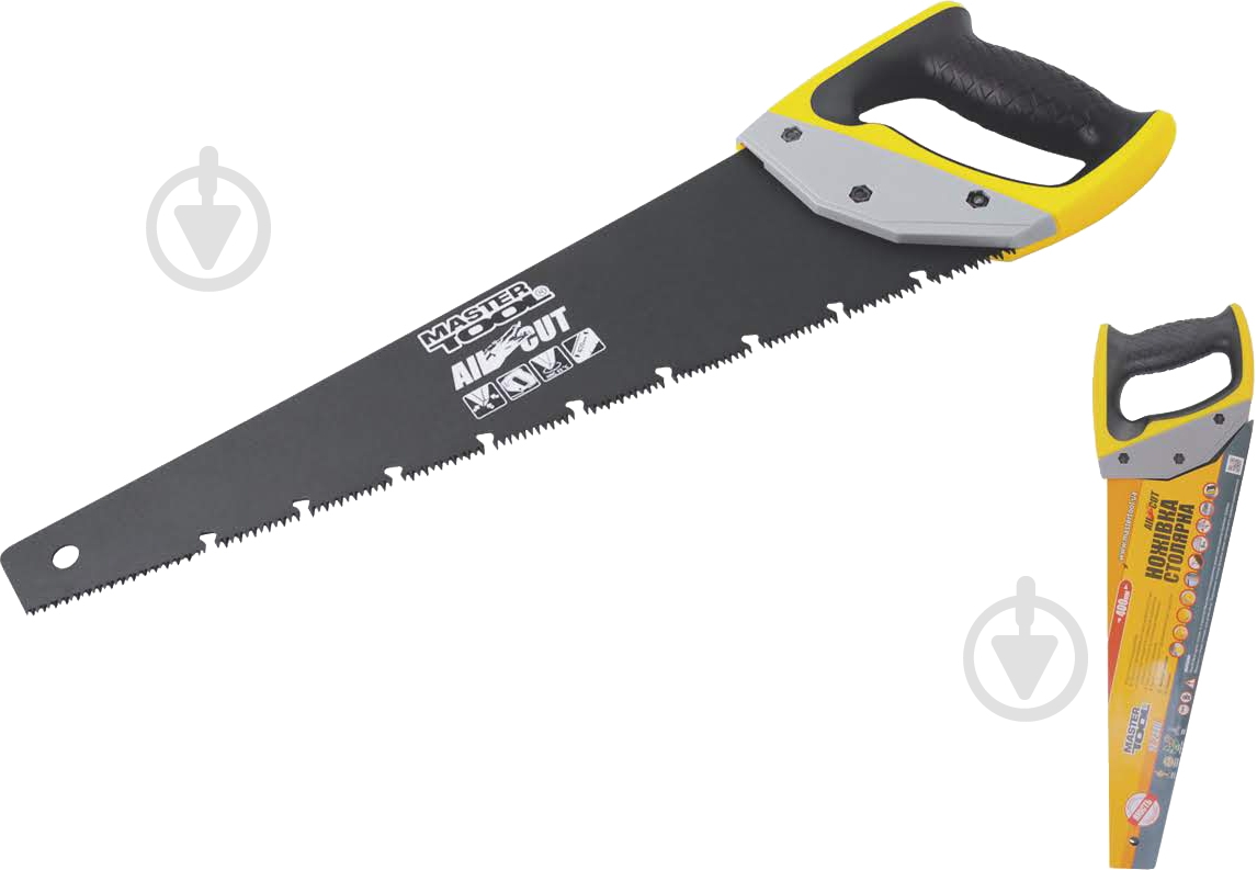 Пила по дереву 500 мм MASTERTOOL BLACK ALLIGATOR 14-2450 - фото 2