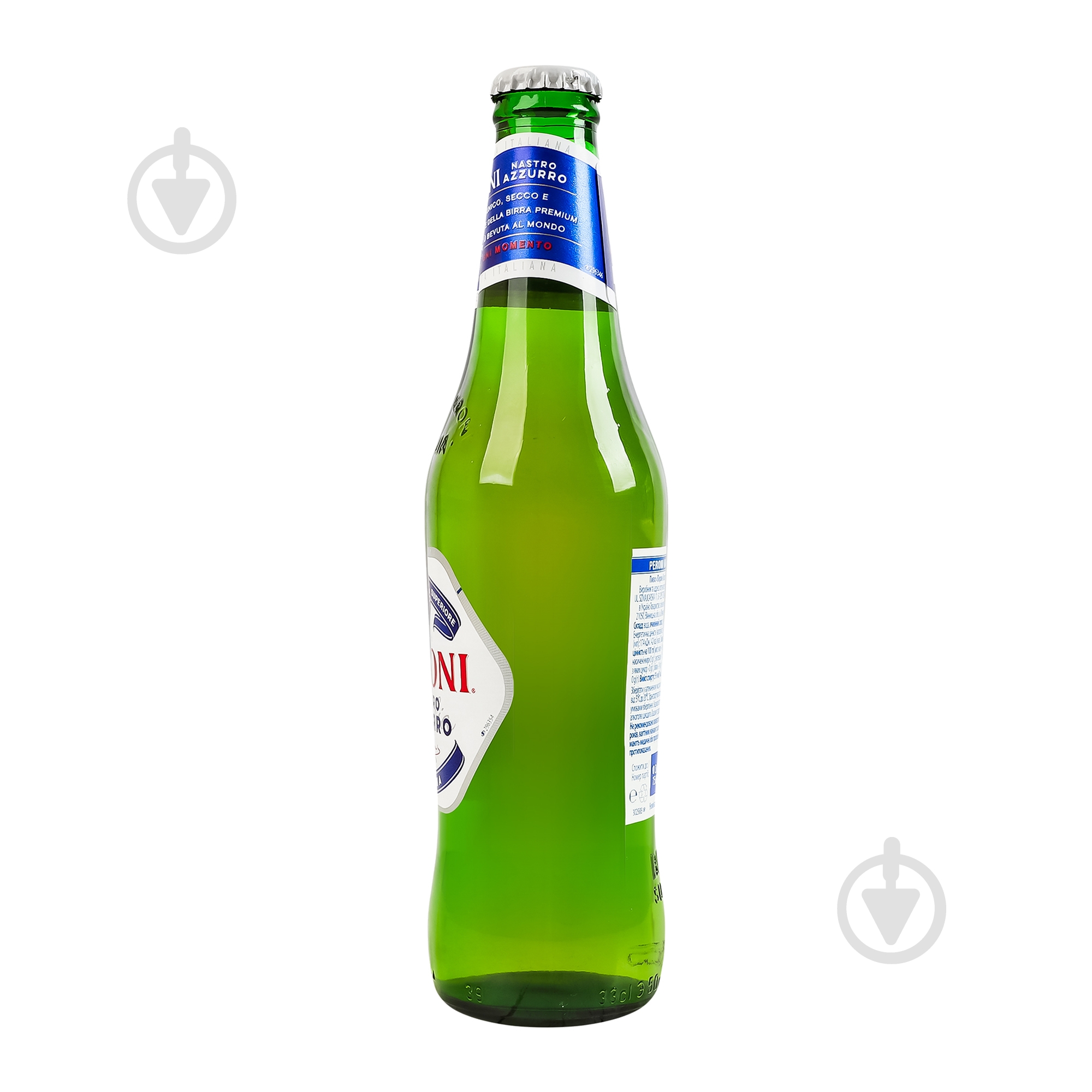 Пиво светлое Peroni Nastro-Azzurro 0,33 л - фото 2