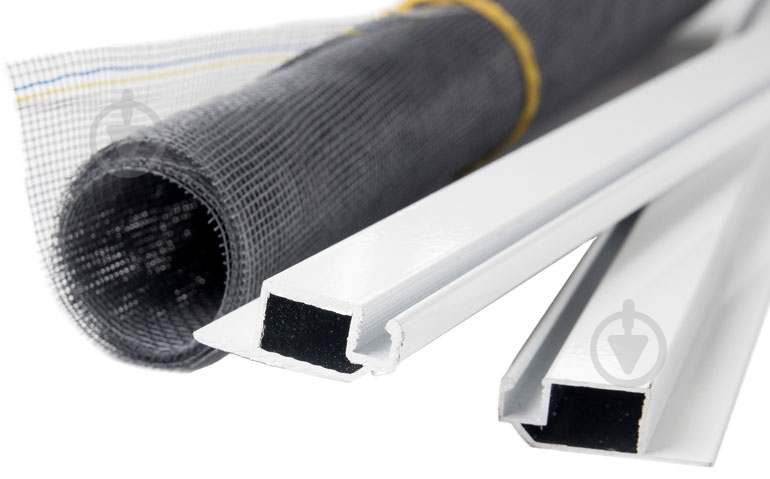 Сетка москитная на окна / на балкон вставная 1500х750 мм серый - фото 1