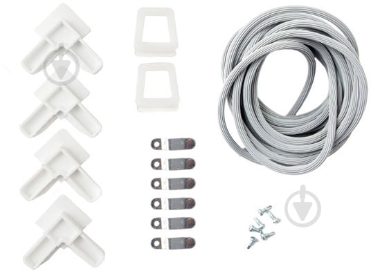 Сетка москитная на окна / на балкон вставная 1500х750 мм серый - фото 2