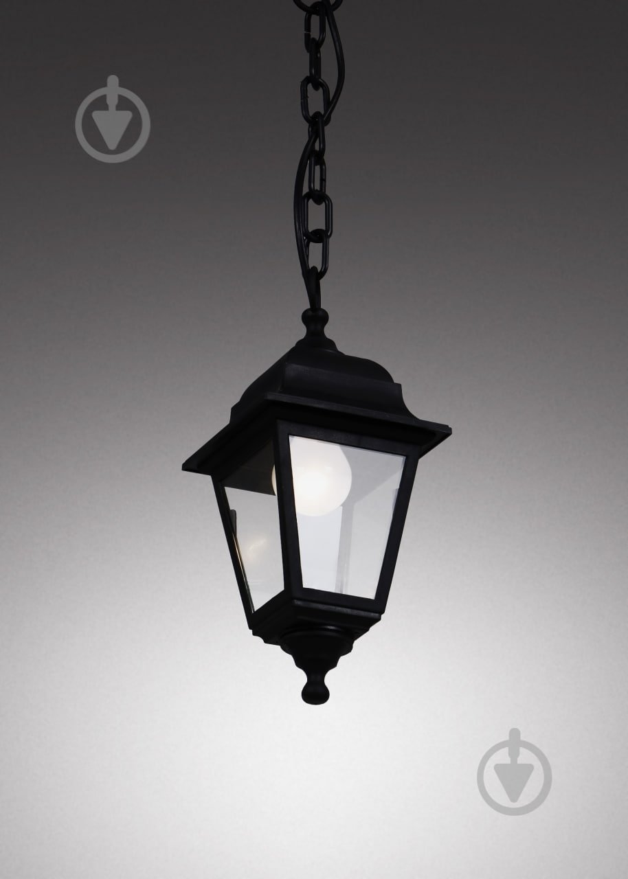 Світильник вуличний декоративний Expert Light Кантрі E27 IP44 антична латунь GAR-0327-TEП - фото 3