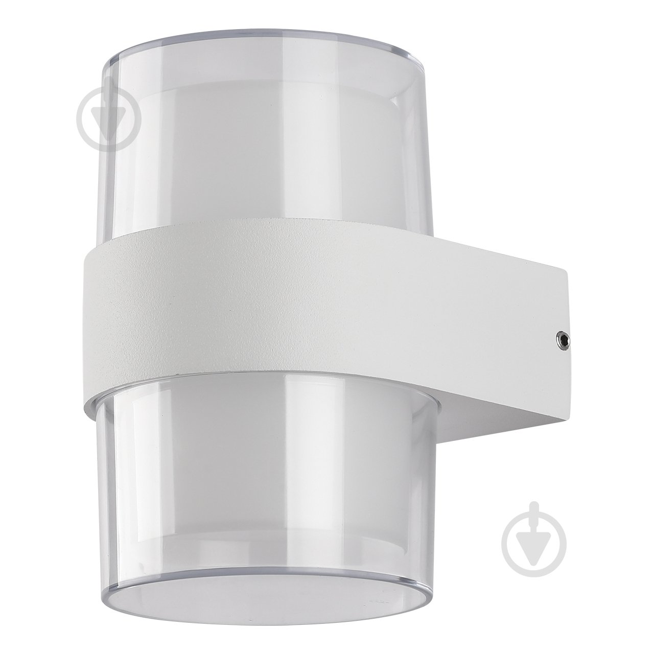 Світильник настінний Hopfen FLASK-2 WH 2x10 Вт білий - фото 1