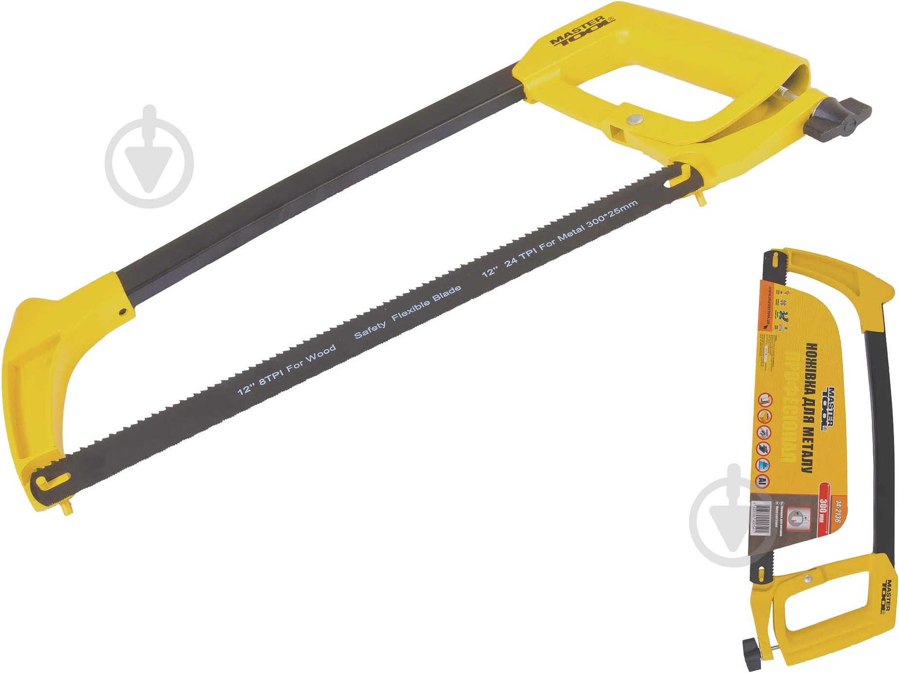 Ножівка MASTERTOOL 14-2136 - фото 2