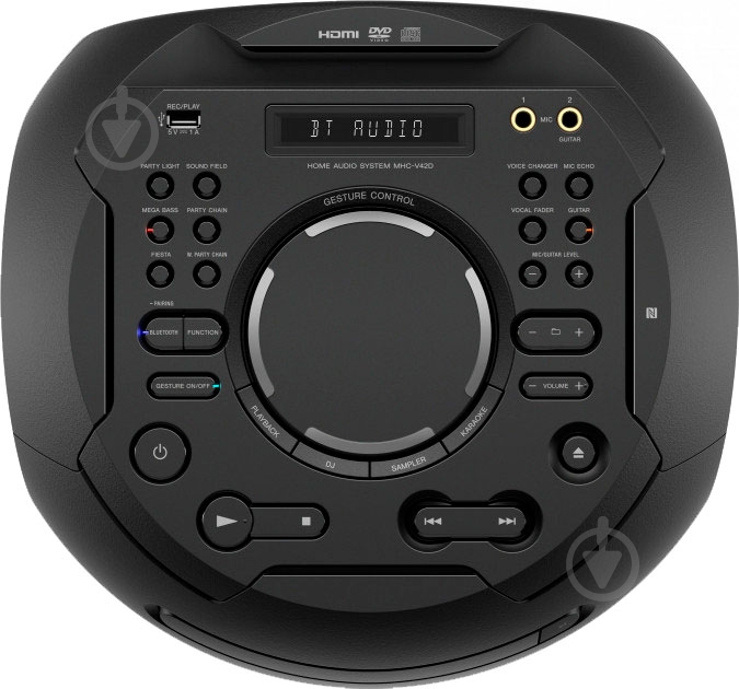 Акустическая система Sony V42D 2.1 black - фото 3