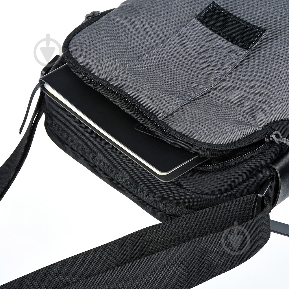 Сумка для ноутбука 2E SUPREME 10" grey (2E-TBT9180BK) - фото 7 Сумка для ноутбука 2E SUPREME 10" grey (2E-TBT9180BK) - фото 7