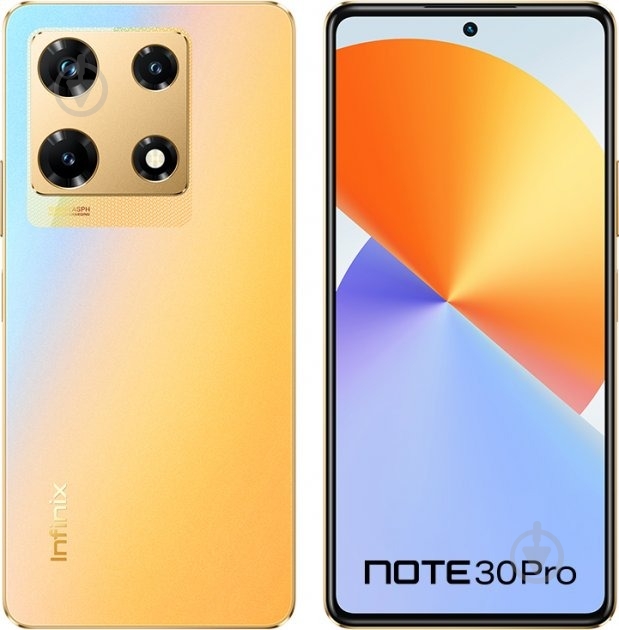 Смартфон Infinix NOTE 30 Pro 8/256GB variable gold (X678B) - фото 1
