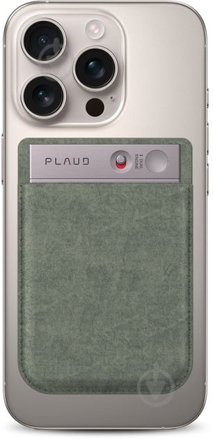 Чехол магнитный Plaud.AI Note Green (PLD-Case-GE) - фото 7
