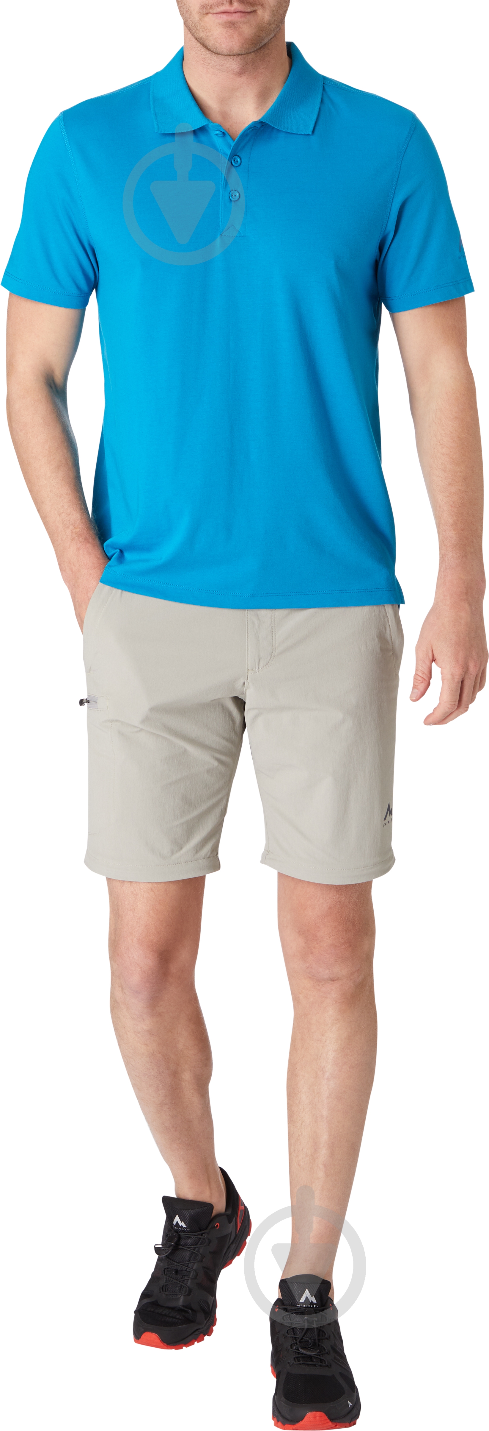 Поло McKinley Pellew ux 286146-550 р.XL блакитний - фото 2