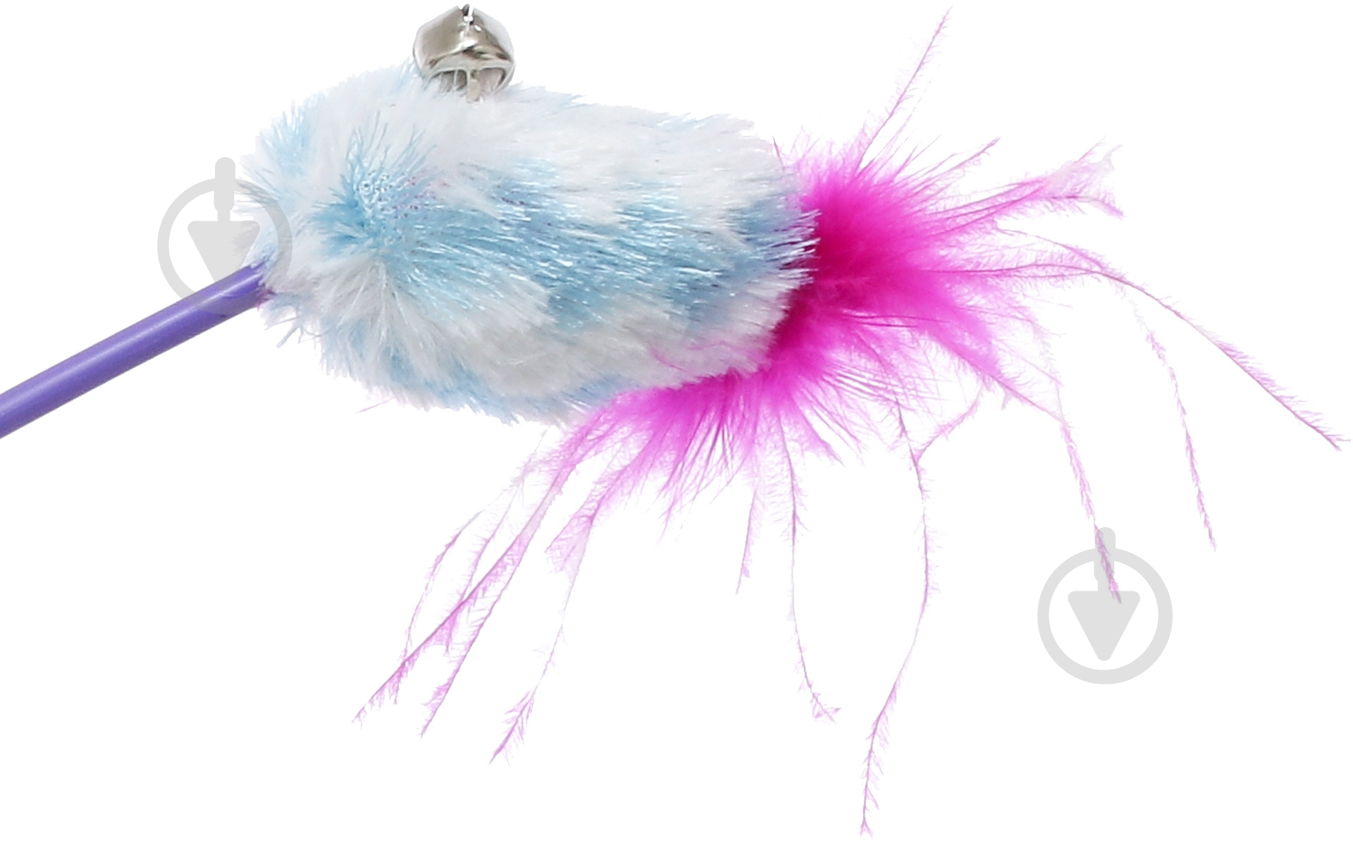 Дразнилка Lilli Pet палочка с колокольчиком 46 см разноцветный (20-7520) - фото 2 Дразнилка Lilli Pet палочка с колокольчиком 46 см разноцветный (20-7520) - фото 2