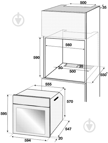 Духова шафа Beko BIE21100B - фото 3
