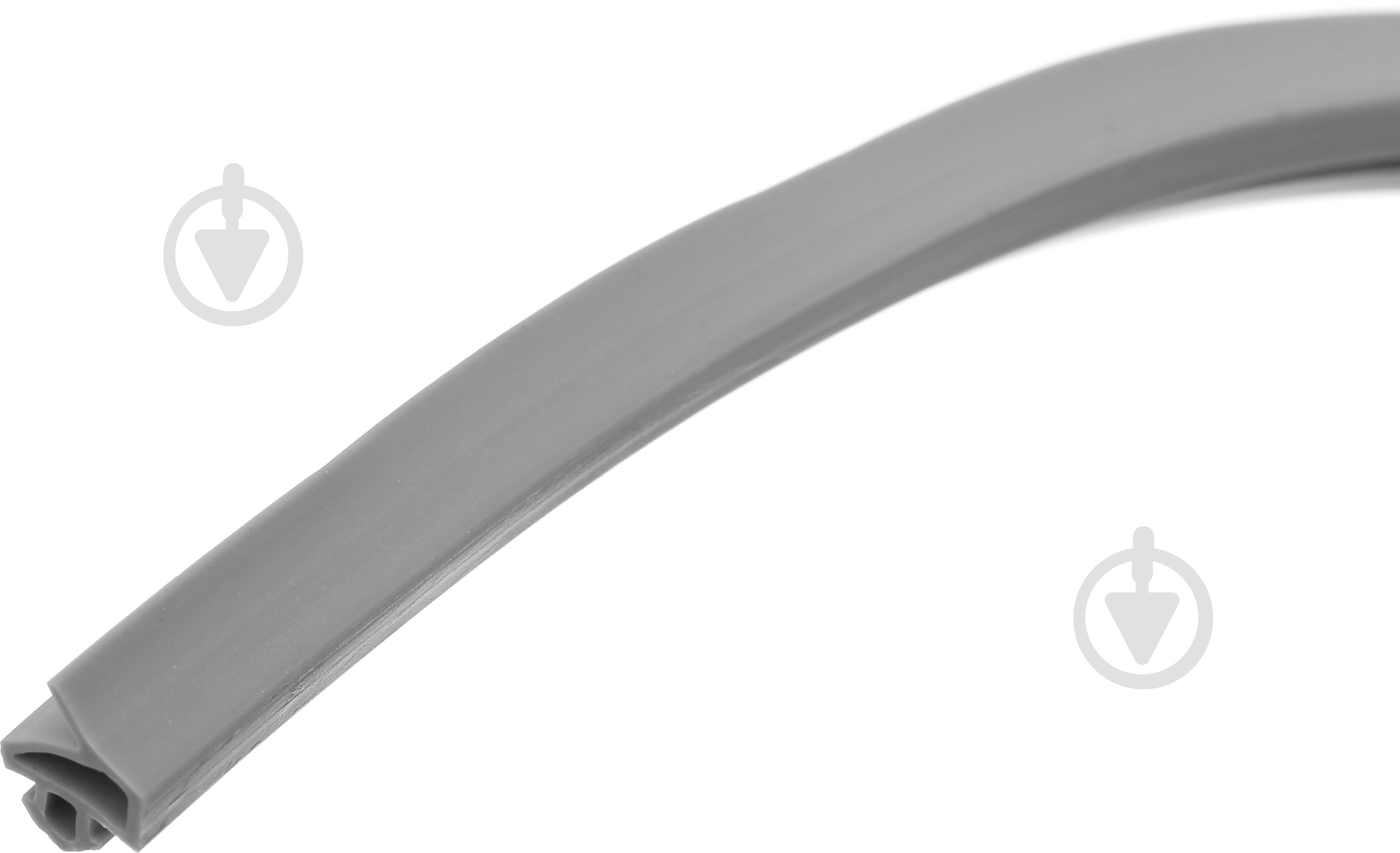 Уплотнитель в паз фигурный Vektor 12 м серый - фото 2