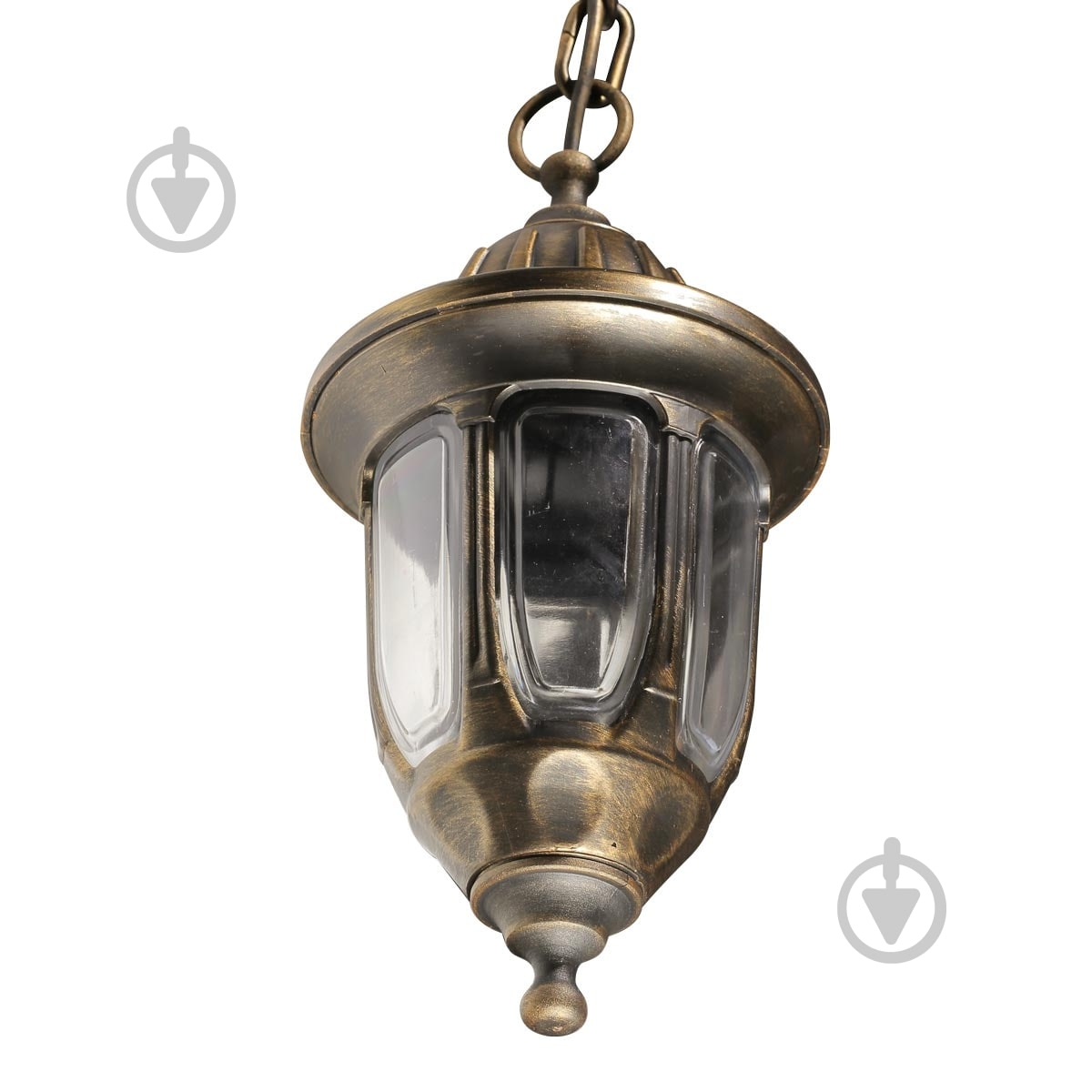 Світильник парковий Expert Light Кантрі E27 IP44 антична латунь GAR-1627-TEП - фото 3