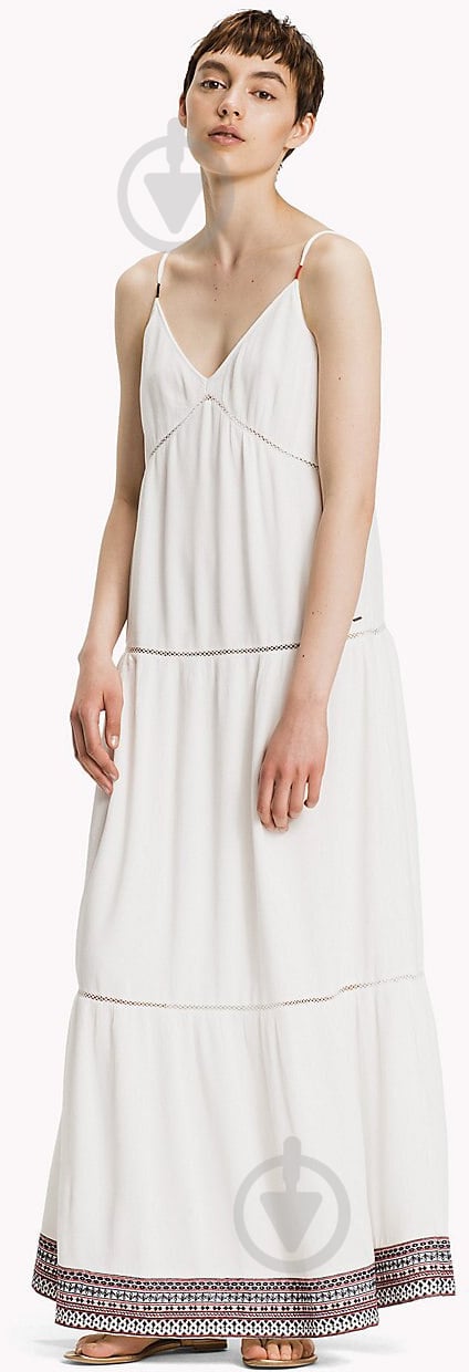 Платье Tommy Hilfiger р. XS белый - фото 1 Платье Tommy Hilfiger р. XS белый - фото 1