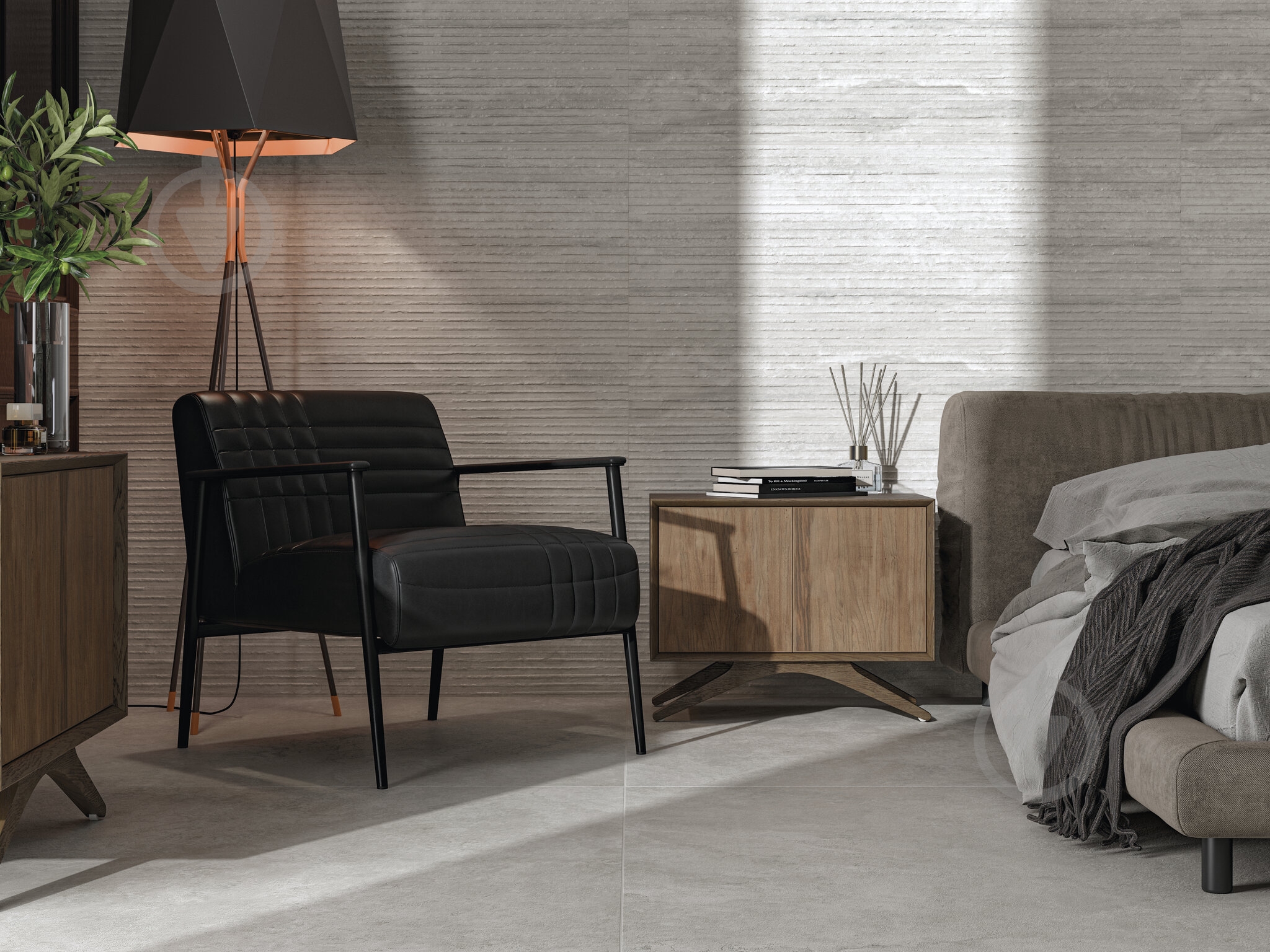 Плитка Cifre Firenze Groove Pearl Mate Sl Rc 60×120 см - фото 5