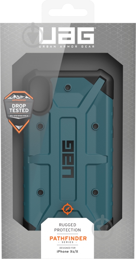 Чехол UAG Pathfinder 111227115454 для Apple iPhone XS - фото 8 Чехол UAG Pathfinder 111227115454 для Apple iPhone XS - фото 8