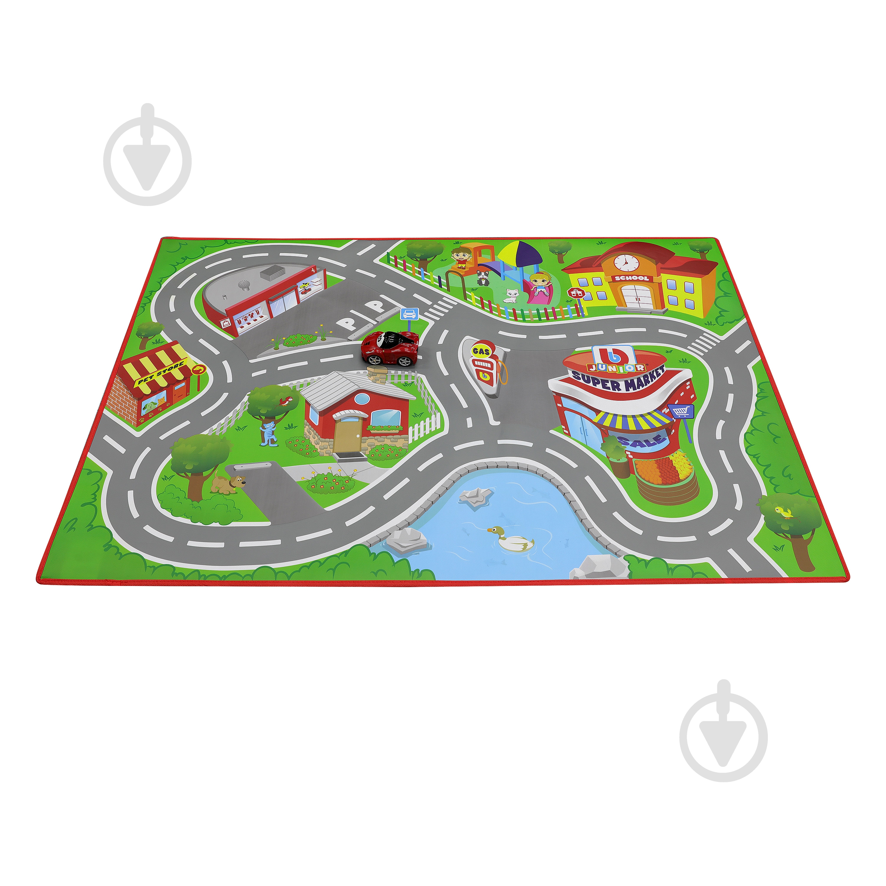 Игровой набор Bb Junior LaFerrari Junior City Playmat 16-85007 - фото 2
