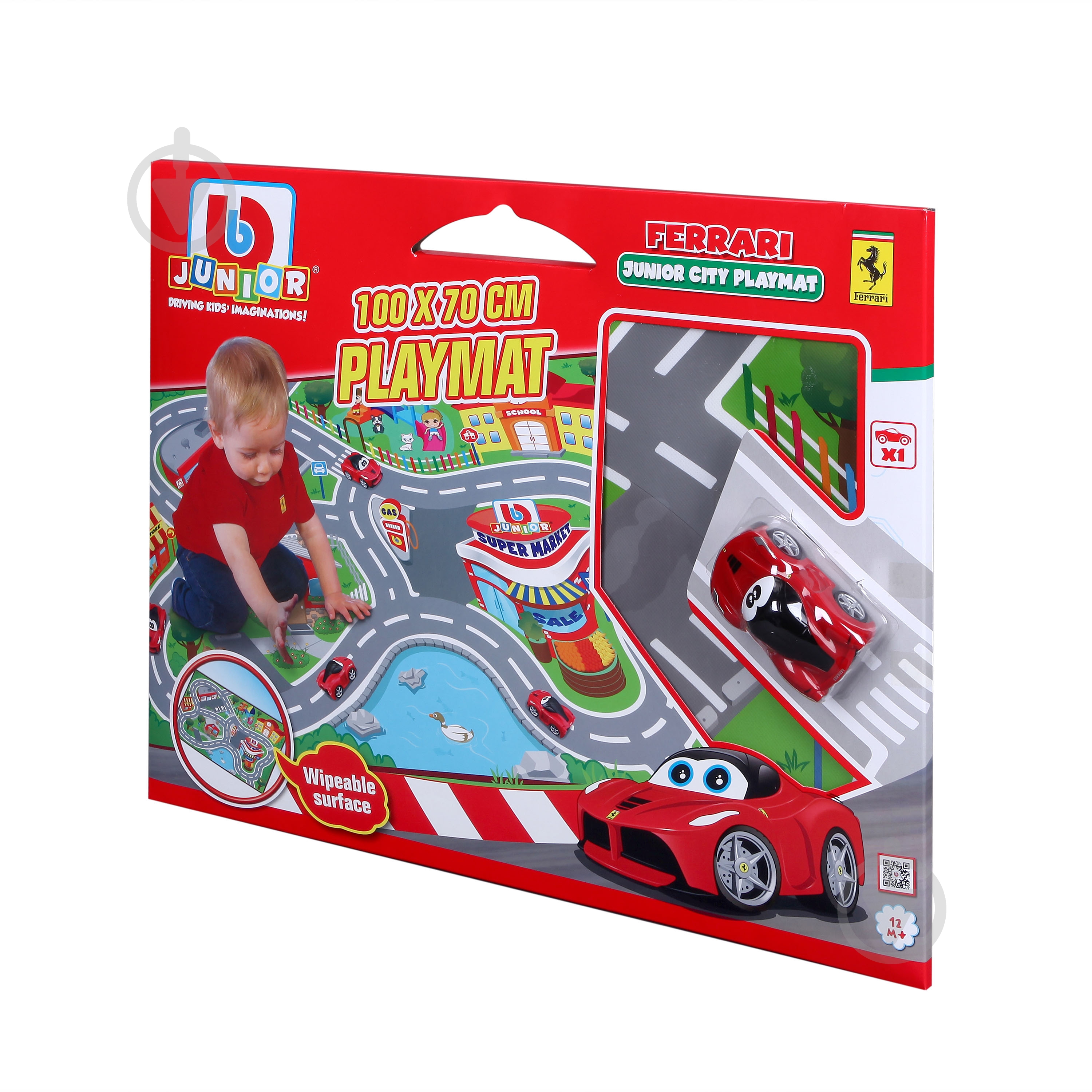 Игровой набор Bb Junior LaFerrari Junior City Playmat 16-85007 - фото 4