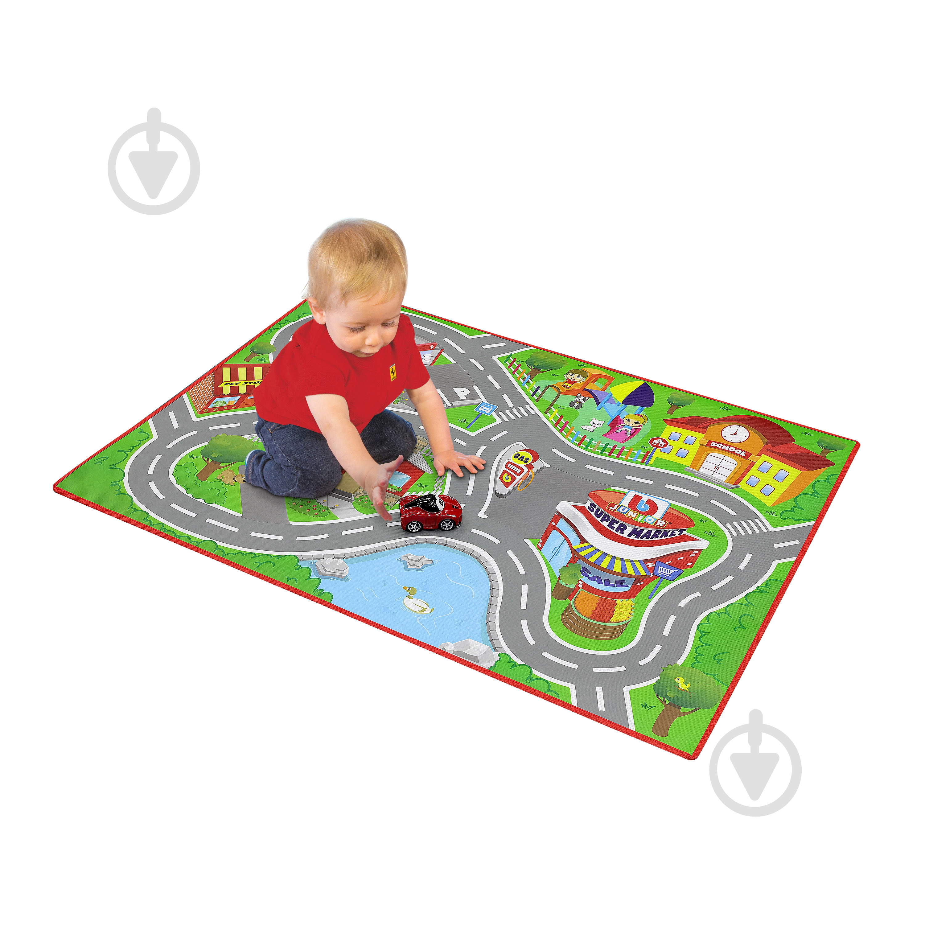 Игровой набор Bb Junior LaFerrari Junior City Playmat 16-85007 - фото 3