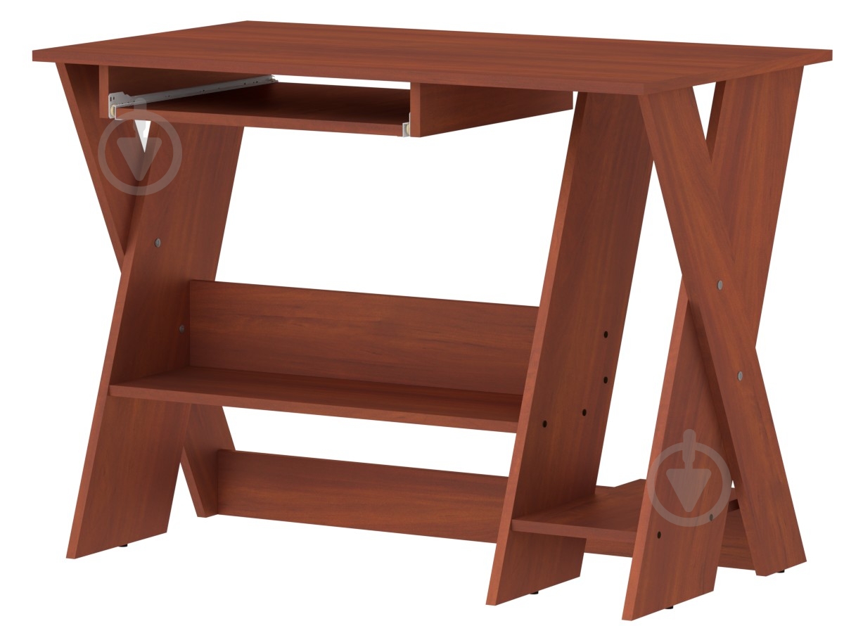 Стол компьютерный СКМ-4 NEW яблоня - фото 1 Стол компьютерный СКМ-4 NEW яблоня - фото 1