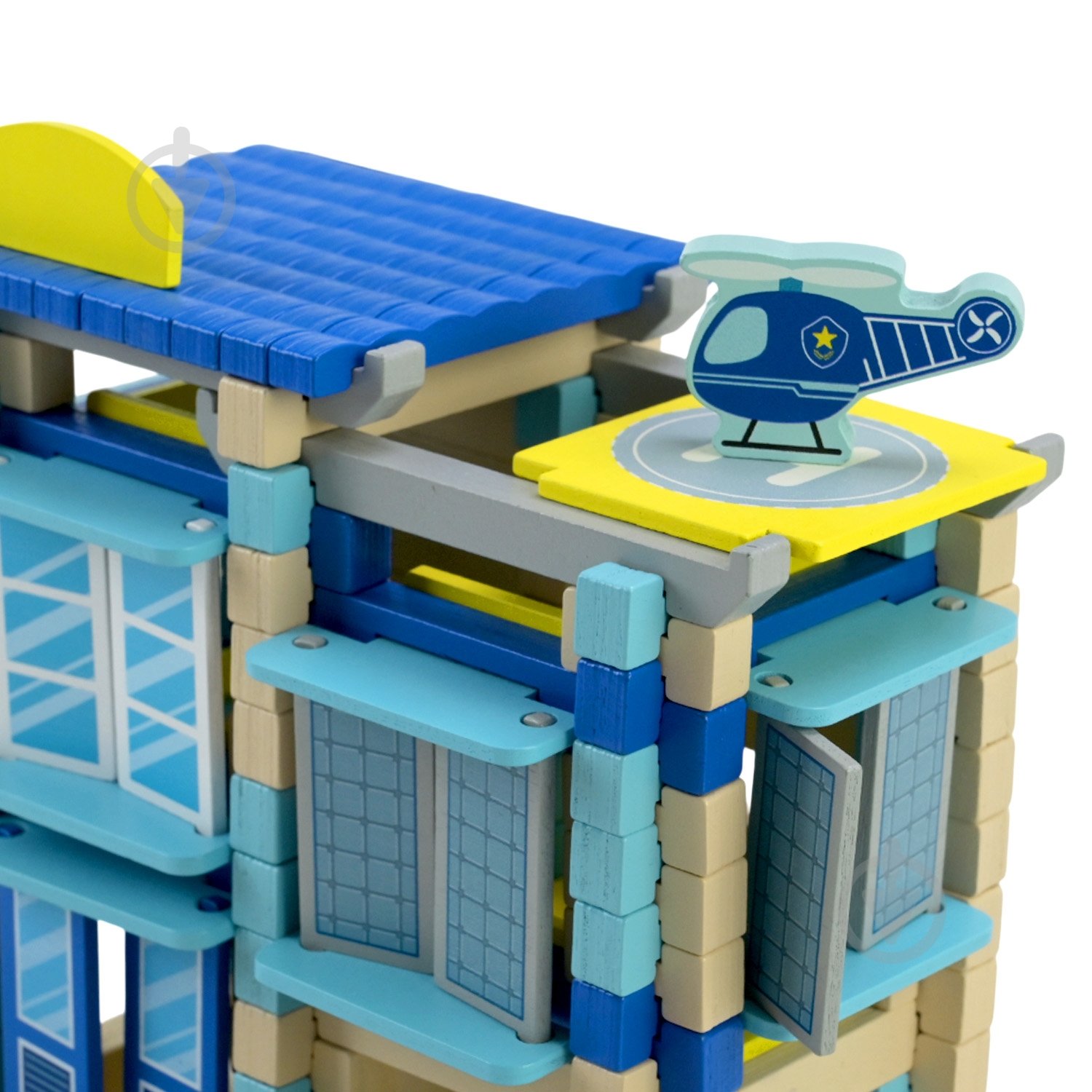 Конструктор дерев'яний Shantou Поліція C9435 - фото 5 Конструктор дерев'яний Shantou Поліція C9435 - фото 5