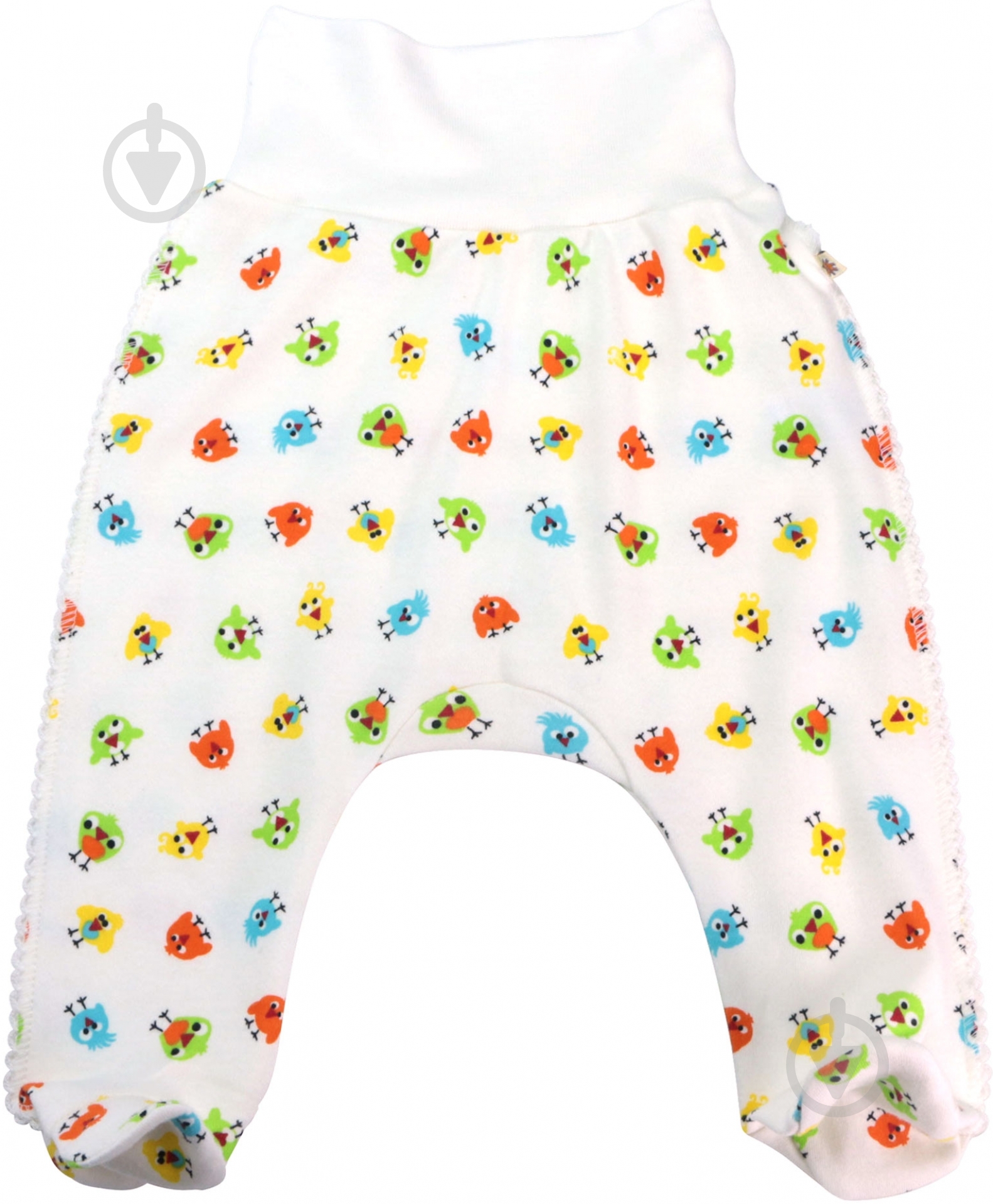 Ползунки детские Соня 6458 р.56-62 56 белый с рисунком 6458 - фото 1