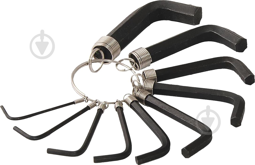 Набор ключей шестигранных MasterTool 75-0954 - фото 1 Набор ключей шестигранных MasterTool 75-0954 - фото 1