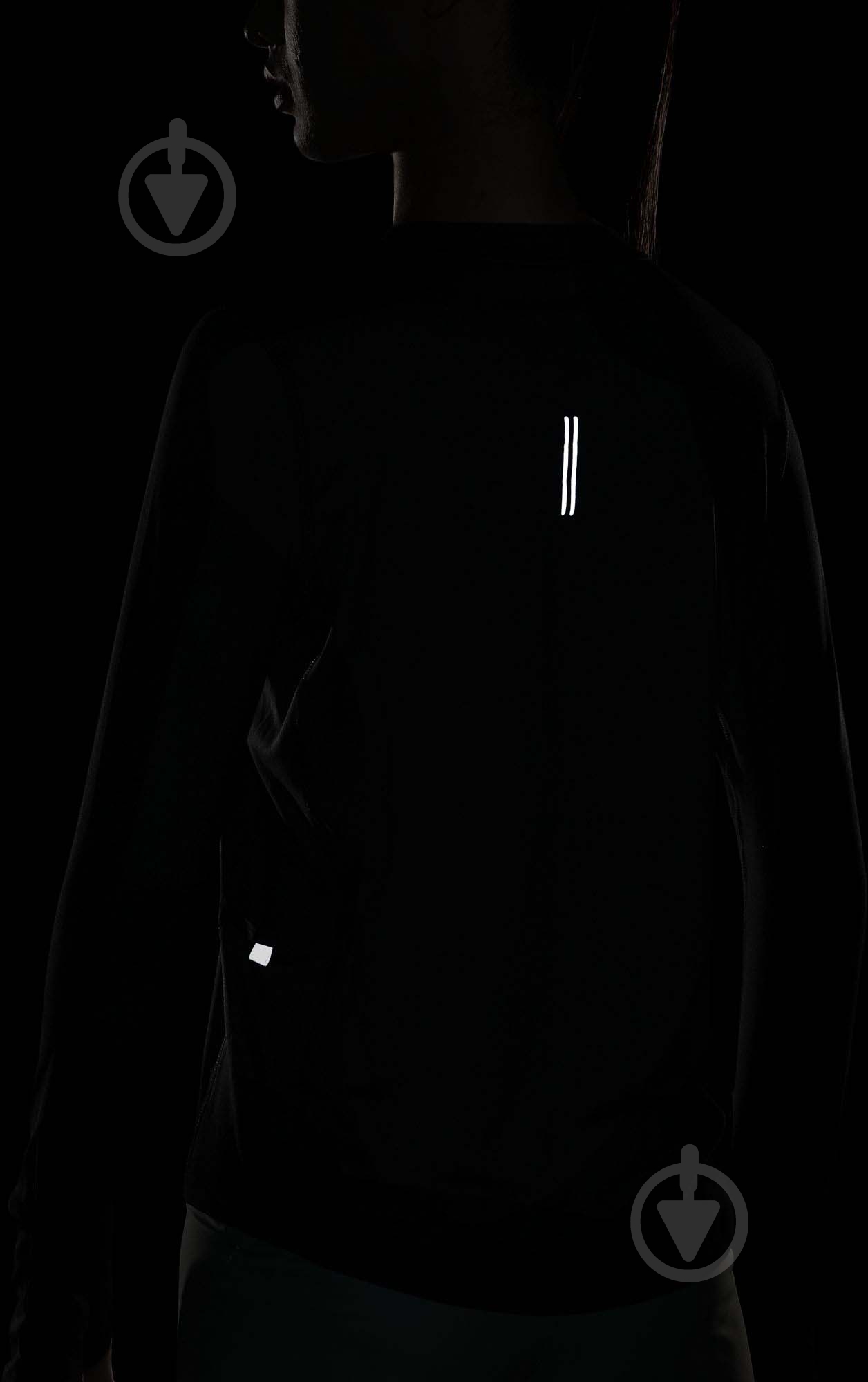 Футболка Nike W NK DF ELEMENT CREW CU3277-010 р.M черный - фото 13