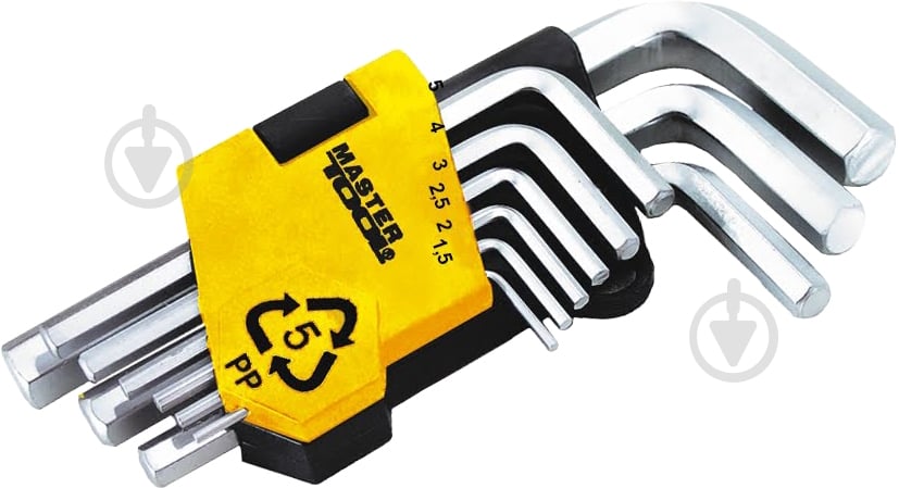 Набор ключей шестигранных MasterTool 75-0956 - фото 1 Набор ключей шестигранных MasterTool 75-0956 - фото 1