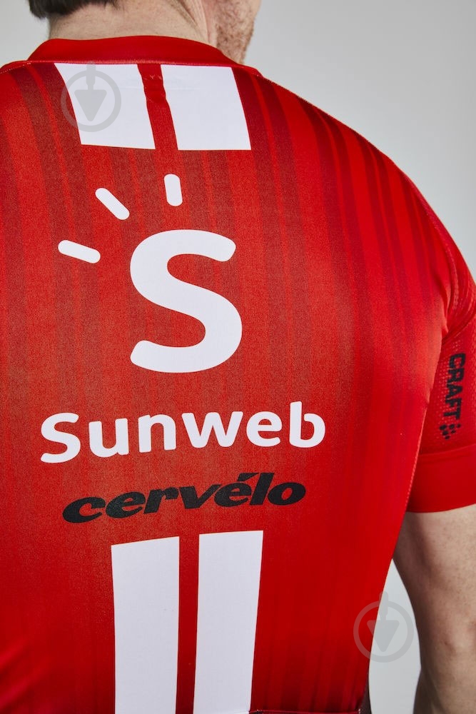 Футболка Craft Sunweb 1908208-426000 р.L червоний - фото 3
