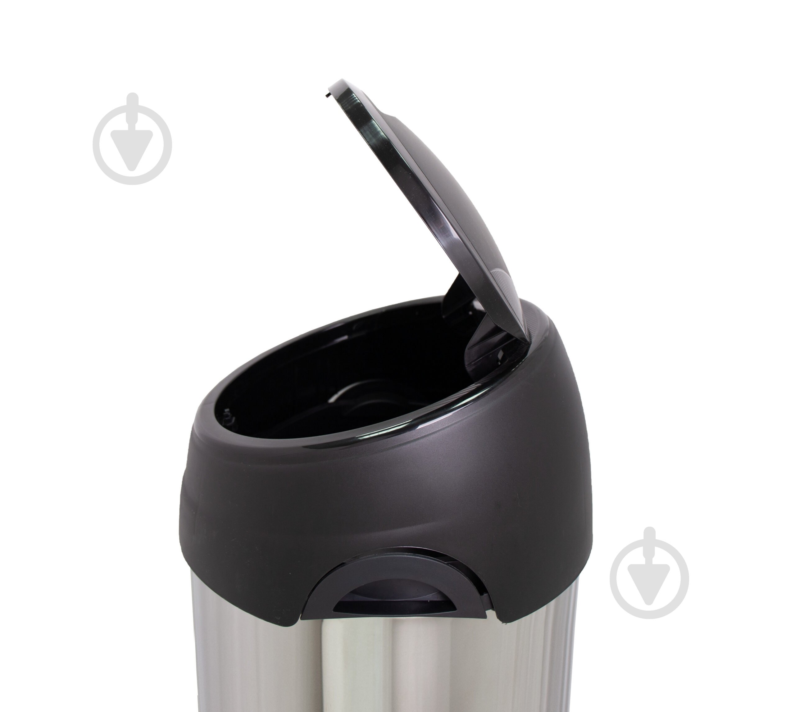 Ведро для мусора Eurogold металлическое с кнопкой для открывания 60 л нержавеющая сталь - фото 3 Ведро для мусора Eurogold металлическое с кнопкой для открывания 60 л нержавеющая сталь - фото 3