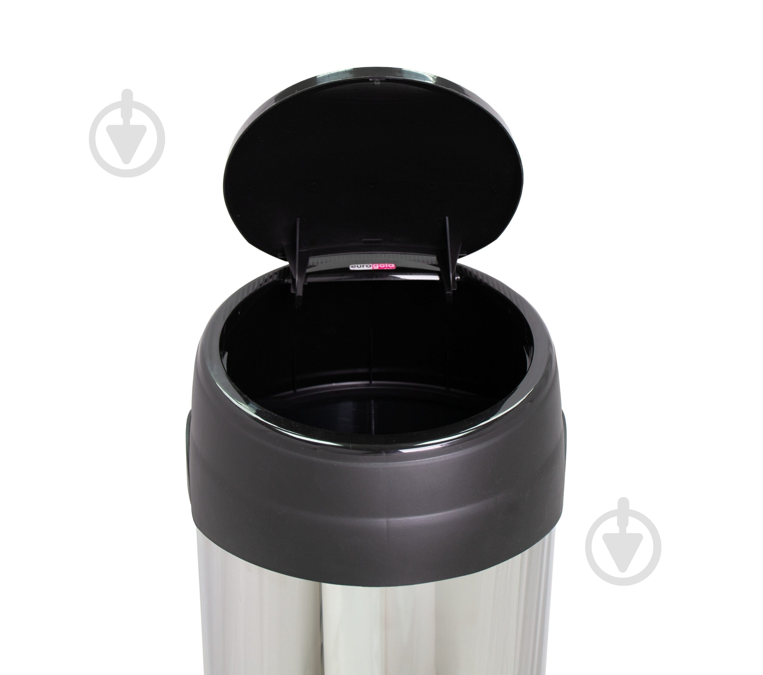 Ведро для мусора Eurogold металлическое с кнопкой для открывания 60 л нержавеющая сталь - фото 2 Ведро для мусора Eurogold металлическое с кнопкой для открывания 60 л нержавеющая сталь - фото 2