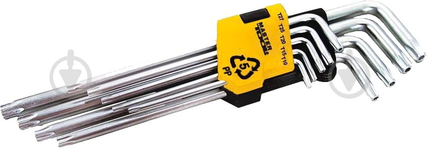 Набор ключей MasterTool TORX 75-0961 - фото 1