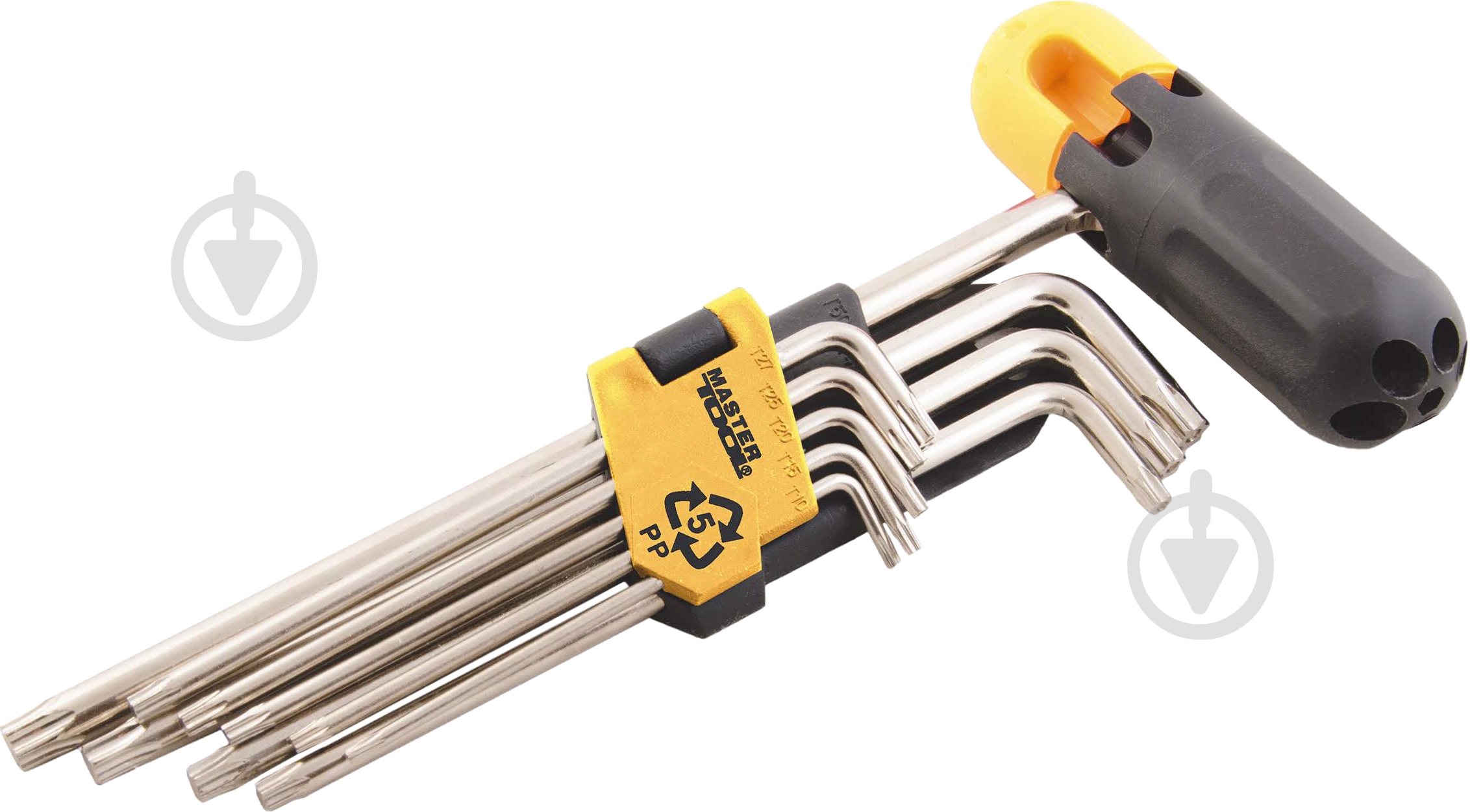 Набор ключей MasterTool TORX 75-0962 - фото 1