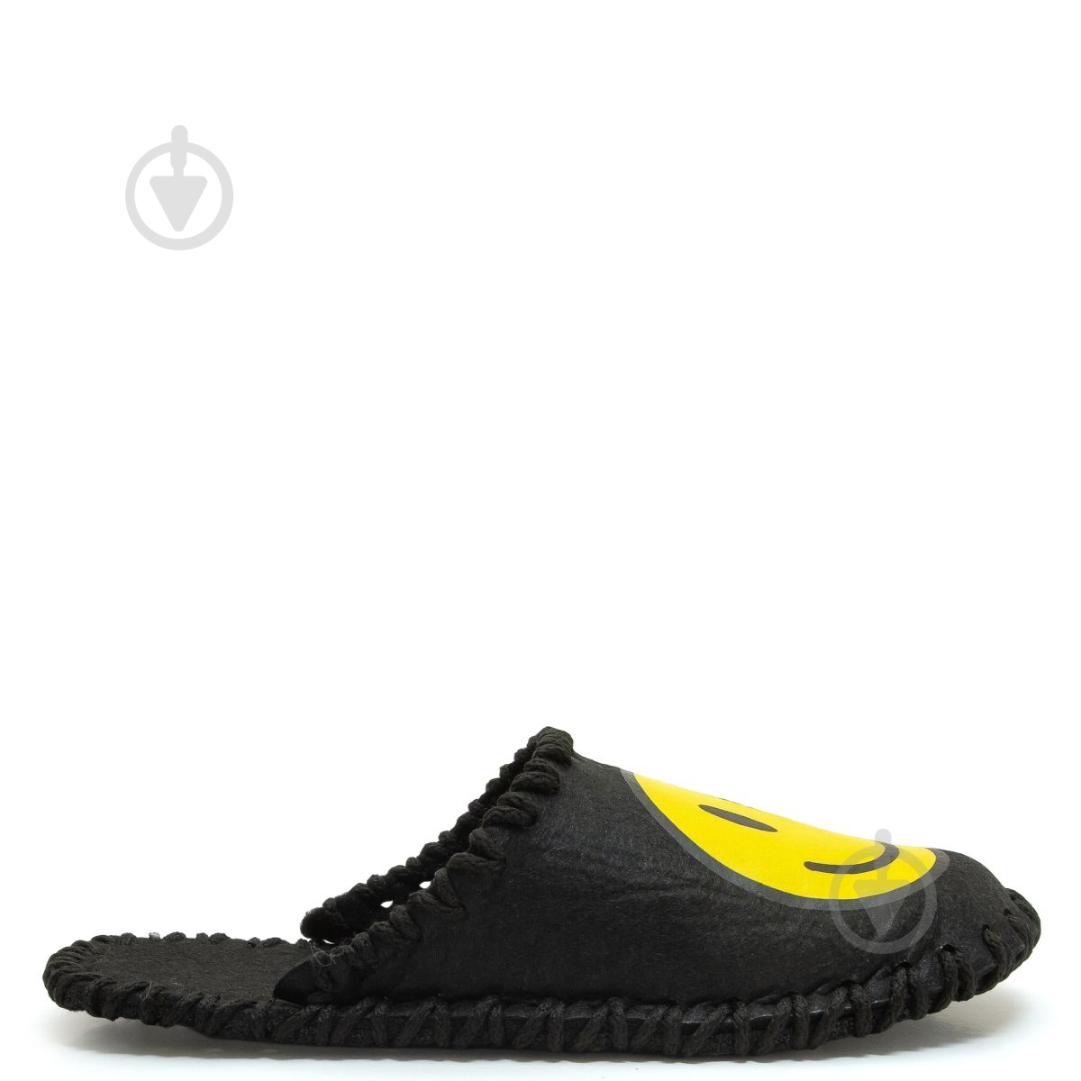 Тапки домашние Олдком Smile р.46/47 черный - фото 2 Тапки домашние Олдком Smile р.46/47 черный - фото 2